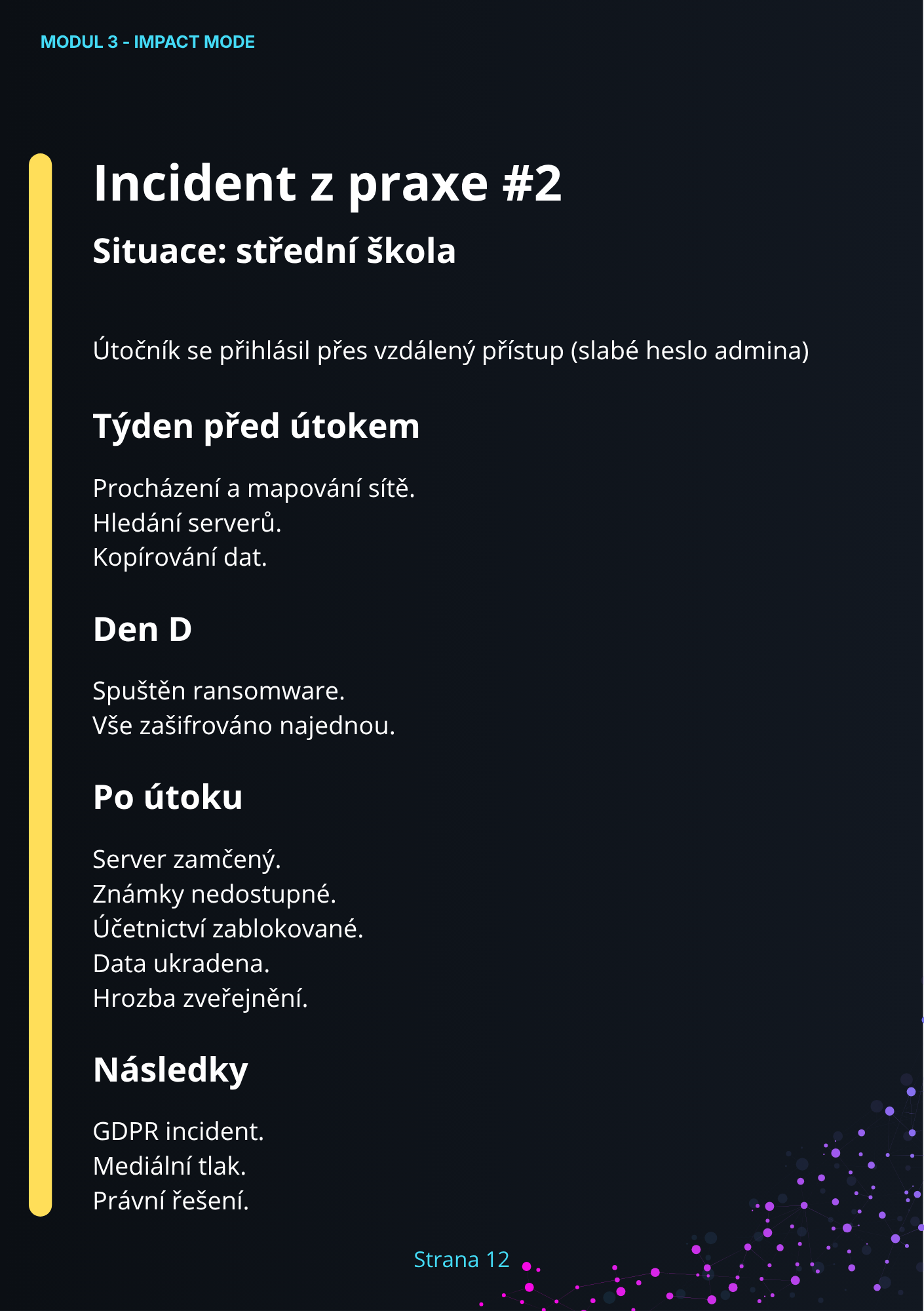 Ukázka playbooku
